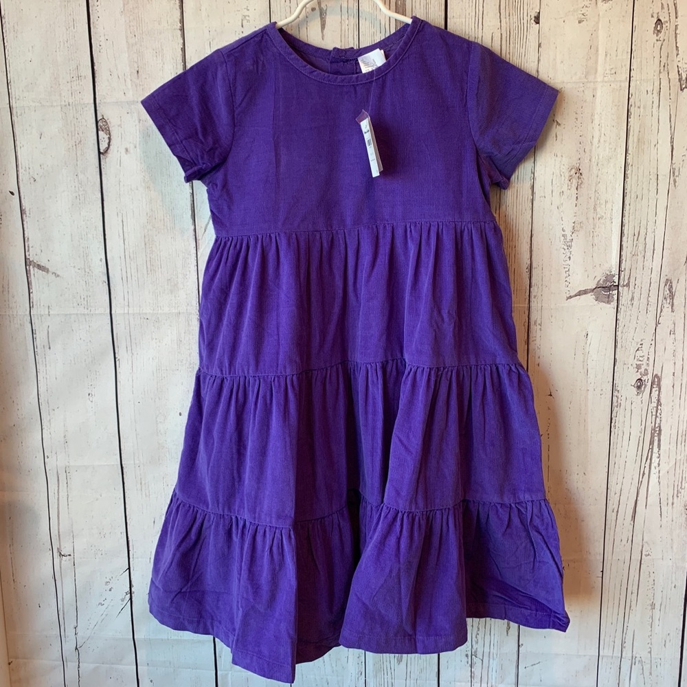 Hanna Andersson Purple Kids Casual Dress NWT